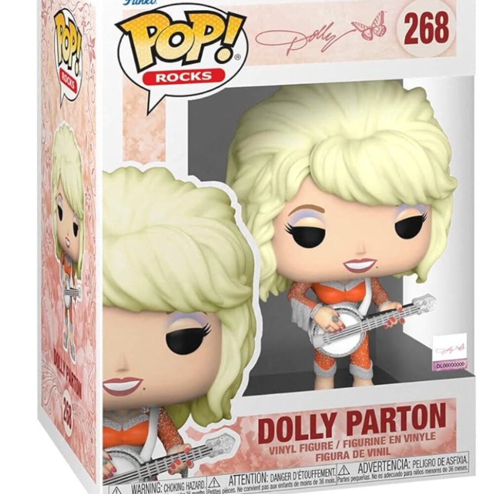 Dolly Parton Funko Pop Rocks #268